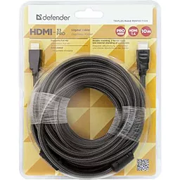 Видеокабель Defender HDMI v1.4 10m (87435) - миниатюра 3