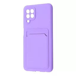 Чехол Wave Colorful Pocket для Samsung Galaxy A22, M22, M32 (A225F, M225F, M325F) Light Purple