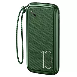 Повербанк Usams US-CD150 PB56 10000mAh Dark Green - фото Повербанк Usams US-CD150 PB56 10000mAh Dark Green