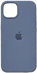 {"ru": "Чехол", "uk": "Чохол"} Silicone Case Full для Apple iPhone 15 Pro Max Ice ocean blue
