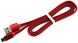 Кабель Walker C755 USB-A - micro USB 12w 2.4a 1м cable Red - фото Кабель Walker C755 USB-A - micro USB 12w 2.4a 1м cable Red