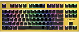 Клавиатура HATOR Skyfall TKL PRO Wireless Yellow (HTK-668) - фото Клавиатура HATOR Skyfall TKL PRO Wireless Yellow (HTK-668)