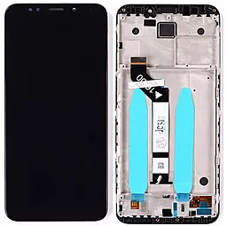 Дисплей Xiaomi Redmi 5 Plus с тачскрином и рамкой, Black - фото Дисплей Xiaomi Redmi 5 Plus с тачскрином и рамкой, Black