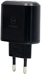 Мережевий зарядний пристрій McDodo 20W PD/QC USB-A-C Black (CH-7170)