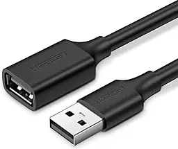 Кабель (шлейф) Ugreen USB 2.0 AM/AF 3m чёрный (10317) - фото Кабель (шлейф) Ugreen USB 2.0 AM/AF 3m чёрный (10317)