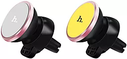 Автотримач магнітний Hoco CA3 Outlet Magnetic Black/Grey - мініатюра 3