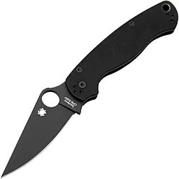 Нож Spyderco Para-Military 2 Black Blade (C81GPBK2) - фото Нож Spyderco Para-Military 2 Black Blade (C81GPBK2)