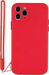 Чехол Epik Square Full Camera Apple iPhone 11 Pro Red