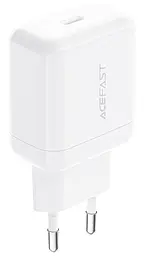 Сетевое зарядное устройство AceFast A130 20w PD USB-C ports charger white - фото Сетевое зарядное устройство AceFast A130 20w PD USB-C ports charger white