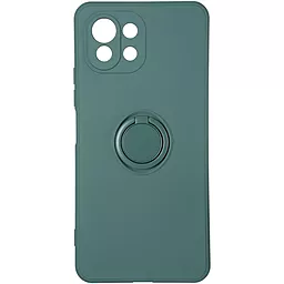 Чехол Gelius Ring Holder Case for Xiaomi Mi 11 Lite Dark Green