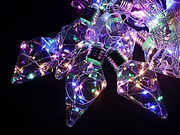 Гирлянда Luca Lighting медный провод Лампочка пирамида 8см 1,5м 3,0м 10,0м 150LED (микс) COPPER-BALL-150M-5 7252 Мультиколор - фото Гирлянда Luca Lighting медный провод Лампочка пирамида 8см 1,5м 3,0м 10,0м 150LED (микс) COPPER-BALL-150M-5 7252 Мультиколор