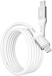 Кабель Yoki YK-SO15 SOLID USB Type-C - Lightning 30w 3a 1.2м PD сable White - миниатюра 2 Кабель Yoki YK-SO15 SOLID USB Type-C - Lightning 30w 3a 1.2м PD сable White - миниатюра 2