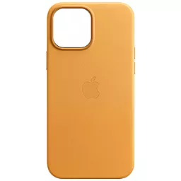 Чехол Epik Leather Case (AA) with MagSafe для Apple iPhone 12 Pro / 12 (6.1") Poppy