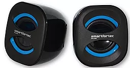 Колонки акустичні Smartfortec К-3 USB Black/Blue - мініатюра 2