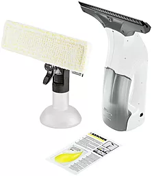 Пилосос Karcher віконний WV 1 Plus, вода -0.1л, автон. робота до 25хв, вага-0.5кг, білий - фото Пилосос Karcher віконний WV 1 Plus, вода -0.1л, автон. робота до 25хв, вага-0.5кг, білий