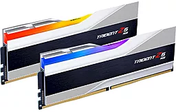 Оперативна пам'ять G.Skill Trident Z5 RGB Metallic Silver DDR5 8000Mhz 48GB Kit 2x24GB (F5-8000J4048F24GX2-TZ5RS)