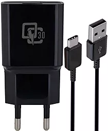 Сетевое зарядное устройство EasyLife YJ-08 2a QC3.0 home charger + USB-C cable black - фото Сетевое зарядное устройство EasyLife YJ-08 2a QC3.0 home charger + USB-C cable black