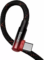 Кабель USB Baseus MVP 2 Elbow-Shaped 100w 6a 2m USB Type-C cable black/red (CAVP000520) - миниатюра 4