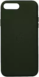 Чохол Apple Leather Case Full for iPhone 7 Plus, iPhone 8 Plus Green