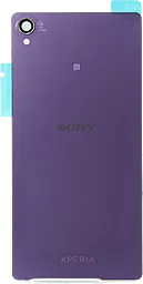 Задняя крышка корпуса Sony Xperia Z3 (D6603, D6633, D6643, D6653) со стеклом камеры Original Purple