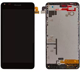 Дисплей Microsoft Lumia 640 (RM-1072, RM-1077) с тачскрином и рамкой, Black - фото Дисплей Microsoft Lumia 640 (RM-1072, RM-1077) с тачскрином и рамкой, Black