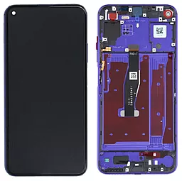 Дисплей Huawei Honor 20, Nova 5T с тачскрином и рамкой, оригинал, Midsummer Purple - фото Дисплей Huawei Honor 20, Nova 5T с тачскрином и рамкой, оригинал, Midsummer Purple