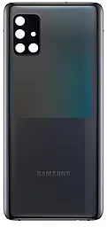 Задняя крышка корпуса Samsung Galaxy A51 5G A516 Prism Cube Black - фото Задняя крышка корпуса Samsung Galaxy A51 5G A516 Prism Cube Black