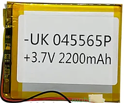 Акумулятор CEC 045565Р 69*57*3mm (3.7V 2200mAh) - фото Акумулятор CEC 045565Р 69*57*3mm (3.7V 2200mAh)