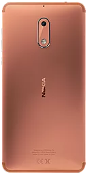 Задняя крышка корпуса Nokia 6 (20PLEBW0032) Original Copper
