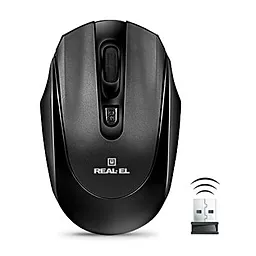 Компьютерная мышка REAL-EL RM-325 Black