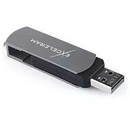 Флешка Exceleram 64GB P2 Series USB 2.0 (EXP2U2GB64) Gray - фото Флешка Exceleram 64GB P2 Series USB 2.0 (EXP2U2GB64) Gray