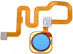 Шлейф Xiaomi Redmi Note 6 Pro со сканером отпечатка пальца Blue