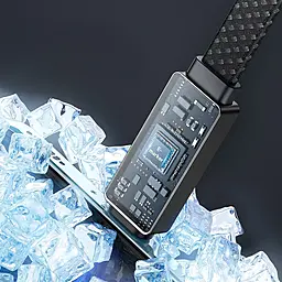 Кабель McDodo LED Display USB-A - Type-C 100w 6a 1.2м cable Black (CA-4980) - миниатюра 6 Кабель McDodo LED Display USB-A - Type-C 100w 6a 1.2м cable Black (CA-4980) - миниатюра 6