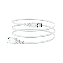 Кабель Hoco X63 Racer USB-A - Type-C 15w 3a 1м cable White - миниатюра 3 Кабель Hoco X63 Racer USB-A - Type-C 15w 3a 1м cable White - миниатюра 3