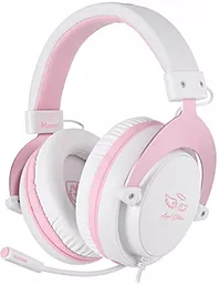 Наушники Sades SA-723 Mpower Pink/White