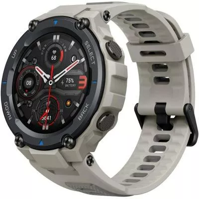 Смарт-часы Amazfit T-Rex Pro Desert Grey - фото 1