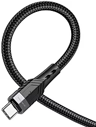 Кабель USB Borofone BU35 15W 3A 1.2M USB Type-C Cable Black - миниатюра 3