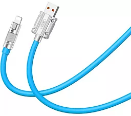 Кабель XO NB227 USB-A - Lightning 12w 6a 1.2м cable Blue - фото Кабель XO NB227 USB-A - Lightning 12w 6a 1.2м cable Blue