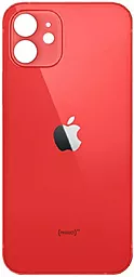 Задняя крышка корпуса Apple iPhone 12 (big hole) Red
