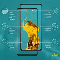 Защитное стекло Piko Full Glue Xiaomi Redmi Note 10 Pro Black (1283126511233) - миниатюра 3