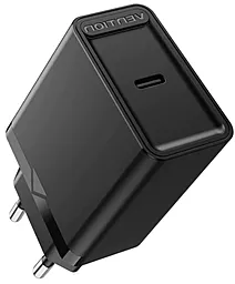 Мережевий зарядний пристрій з швидкою зарядкою Vention 20w PD USB-C fast charger black (FADB0-EU)