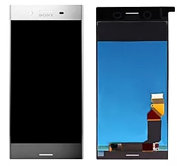 Дисплей Sony Xperia XZ Premium (G8141, G8142, SO-04K, SO-04J) з тачскріном, Grey