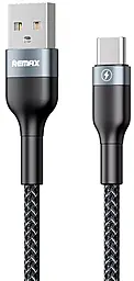 Кабель Remax Sury 2 RC-064a USB-A - Type-C 12w 2.4a 1м cable Black