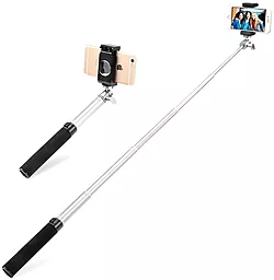 Моноподы, селфи-палки Hoco Bluetooth Selfie Stick Silver CPH04 - фото Моноподы, селфи-палки Hoco Bluetooth Selfie Stick Silver CPH04