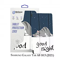 Чехол для планшета BeCover Smart Case для Samsung Galaxy Tab A8 10.5 (2021) SM-X200 / SM-X205 Good Night (707273) - фото Чехол для планшета BeCover Smart Case для Samsung Galaxy Tab A8 10.5 (2021) SM-X200 / SM-X205 Good Night (707273)