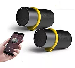 Колонки акустические Puridea i6 Bluetooth Speaker Black - миниатюра 4