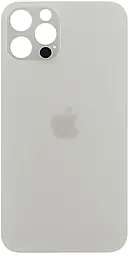 Задня кришка корпусу Apple iPhone 12 Pro Max (small hole) Silver