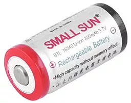 Акумулятор Small Sun ICR16340 (CR123A) 800mAh 1шт 3.7 V