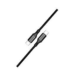 Кабель XoKo SC-230a USB Type-C - Type-C 15w 3a 1м cable Black (XOKO SC-230a-BK) - фото Кабель XoKo SC-230a USB Type-C - Type-C 15w 3a 1м cable Black (XOKO SC-230a-BK)