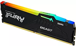 Оперативна пам'ять Kingston Fury 32 GB DDR5 4800 MHz Beast RGB (KF548C38BBA-32)